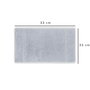 Mjölnir Toalla de Baño Gris 100% Algodón 450 gr/m² 33 x 33 cm